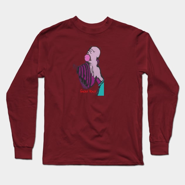 Ghost Pony Muted Long Sleeve T-Shirt by GhostPony